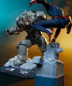 Spider-Man/Rhino/Scorpion Collectible Set By PCS Marvel’s Spider-Man 1:12 Diorama 3-Pack Statue Set Sideshow