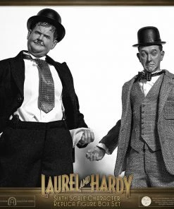 Sixth Scale Collectible Figures Stan Laurel And Oliver Hardy (Classic Suits) Box Set By BIG Chief Studios Replica Sixth Scale Figures
