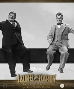 Sixth Scale Collectible Figures Stan Laurel And Oliver Hardy (Classic Suits) Box Set By BIG Chief Studios Replica Sixth Scale Figures