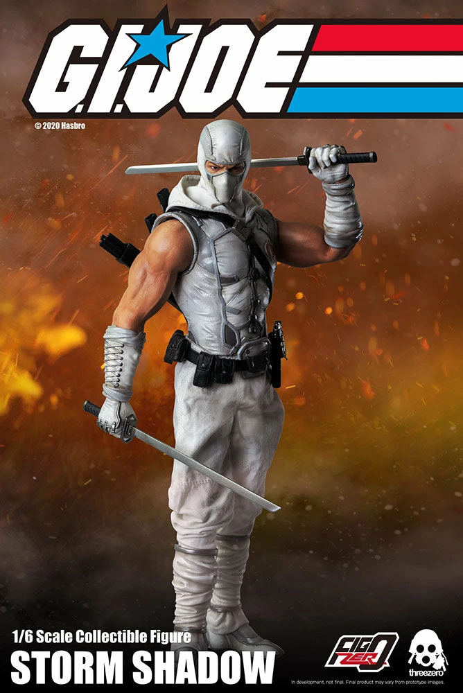 Storm Shadow Sixth Scale Figure By Threezero G.I. Joe 5 Storm Shadow Sixth Scale Figure By Threezero G.I. Joe