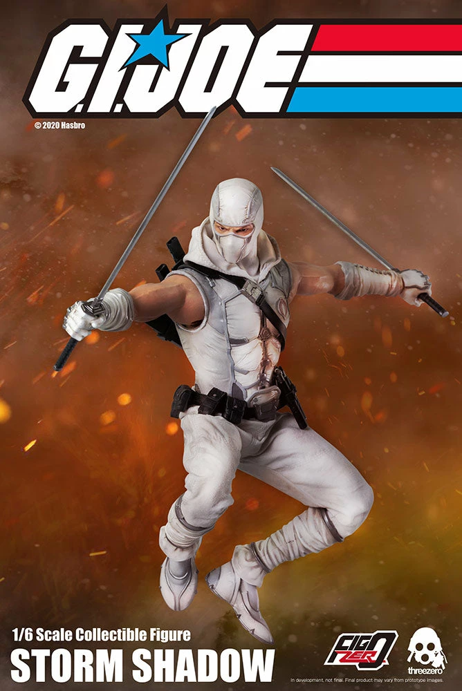 Storm Shadow Sixth Scale Figure By Threezero G.I. Joe 4 Storm Shadow Sixth Scale Figure By Threezero G.I. Joe