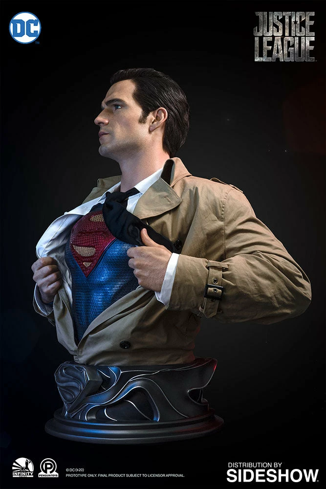 Superman Life-Size Bust By Infinity Studio DC Comics 12 Superman Life-Size Bust By Infinity Studio DC Comics