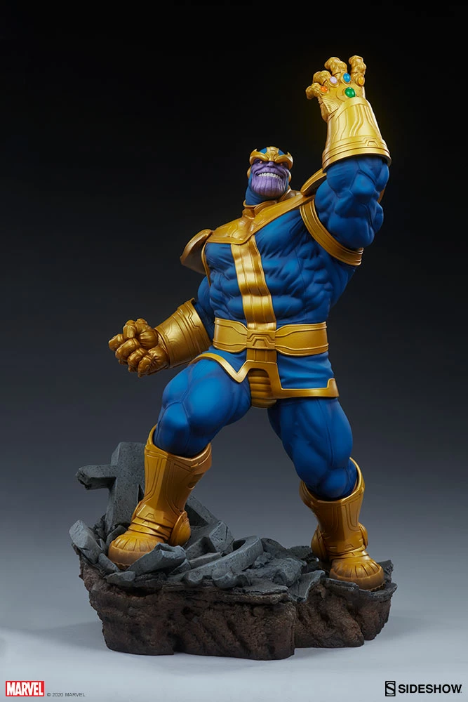 Thanos (Classic Version) Statue By Sideshow Collectibles Avengers Assemble Avengers Earth's Heroes 23 Thanos (Classic Version) Statue By Sideshow Collectibles Avengers Assemble Avengers Earth's Heroes