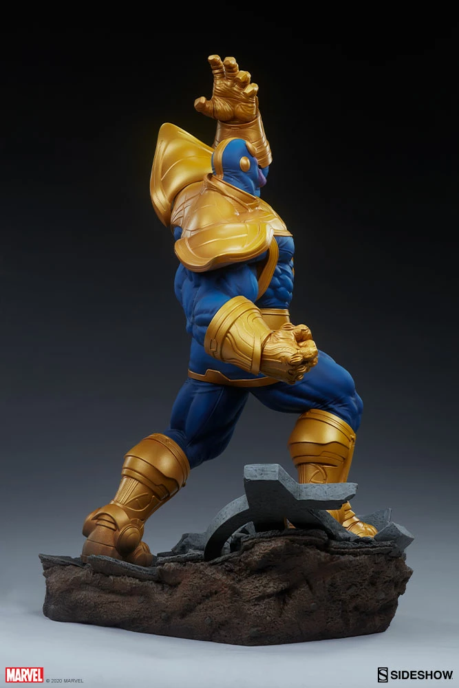 Thanos (Classic Version) Statue By Sideshow Collectibles Avengers Assemble Avengers Earth's Heroes 12 Thanos (Classic Version) Statue By Sideshow Collectibles Avengers Assemble Avengers Earth's Heroes
