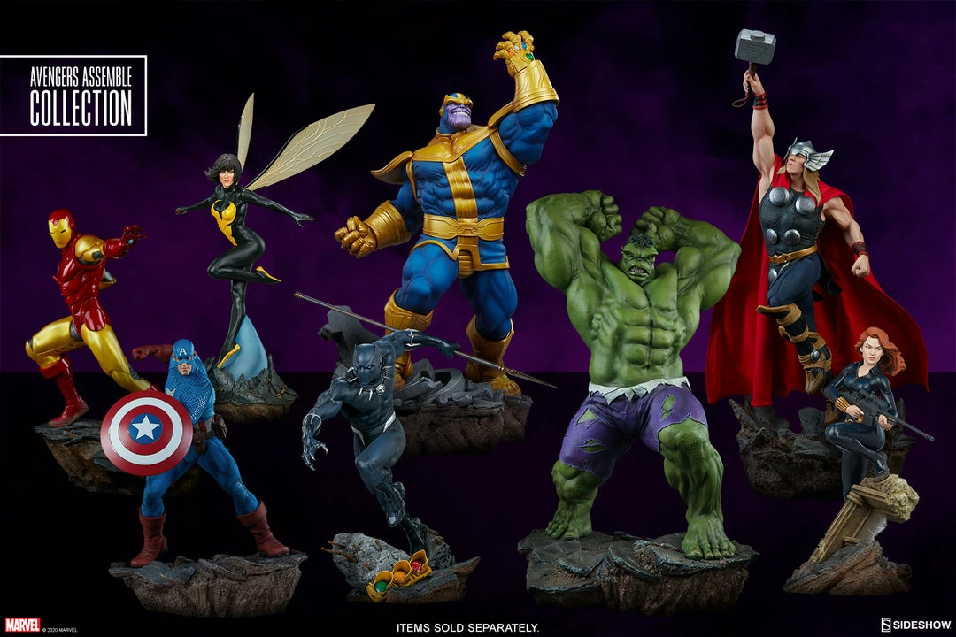 Thanos (Classic Version) Statue By Sideshow Collectibles Avengers Assemble Avengers Earth's Heroes 8 Thanos (Classic Version) Statue By Sideshow Collectibles Avengers Assemble Avengers Earth's Heroes