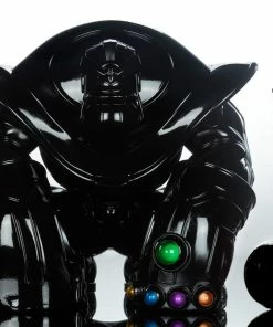 UNRULY INDUSTRY Thanos (Infinity-Sized) Gloss Black Edition Designer Collectible Toy By Unruly Industries™ By Joe DellaGatta
