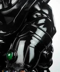 UNRULY INDUSTRY Thanos (Infinity-Sized) Gloss Black Edition Designer Collectible Toy By Unruly Industries™ By Joe DellaGatta
