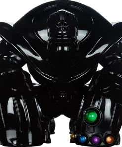 UNRULY INDUSTRY Thanos (Infinity-Sized) Gloss Black Edition Designer Collectible Toy By Unruly Industries™ By Joe DellaGatta