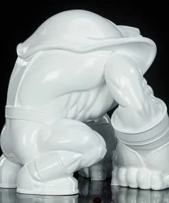 Thanos (Infinity-Sized) Gloss White Edition Designer Collectible Toy By Unruly Industries™ By Joe DellaGatta