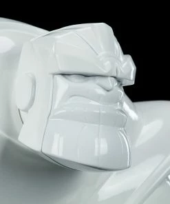 Thanos (Infinity-Sized) Gloss White Edition Designer Collectible Toy By Unruly Industries™ By Joe DellaGatta