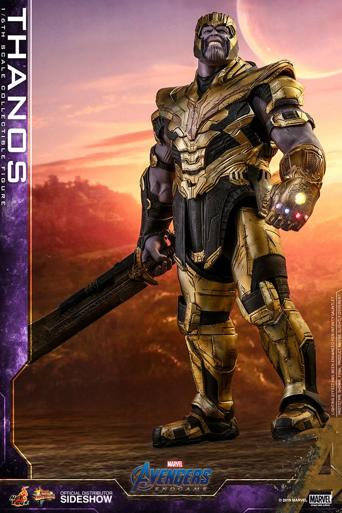 Thanos Sixth Scale Figure By Hot Toys Avengers: Endgame - Movie Masterpiece Series Avengers Earth's Heroes 2 Thanos Sixth Scale Figure By Hot Toys Avengers: Endgame - Movie Masterpiece Series Avengers Earth's Heroes