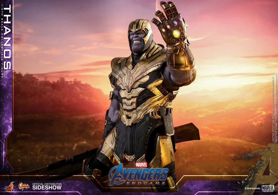 Thanos Sixth Scale Figure By Hot Toys Avengers: Endgame - Movie Masterpiece Series Avengers Earth's Heroes 19 Thanos Sixth Scale Figure By Hot Toys Avengers: Endgame - Movie Masterpiece Series Avengers Earth's Heroes