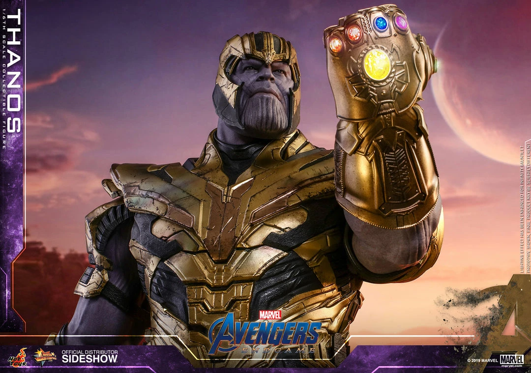 Thanos Sixth Scale Figure By Hot Toys Avengers: Endgame - Movie Masterpiece Series Avengers Earth's Heroes 17 Thanos Sixth Scale Figure By Hot Toys Avengers: Endgame - Movie Masterpiece Series Avengers Earth's Heroes