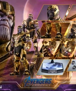 Thanos Sixth Scale Figure By Hot Toys Avengers: Endgame - Movie Masterpiece Series Avengers Earth's Heroes 39 Thanos Sixth Scale Figure By Hot Toys Avengers: Endgame - Movie Masterpiece Series Avengers Earth's Heroes