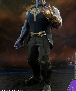 Avengers Earth's Heroes Thanos Sixth Scale Figure By Hot Toys Avengers: Infinity War - Movie Masterpiece Series 24 Avengers Earth's Heroes Thanos Sixth Scale Figure By Hot Toys Avengers: Infinity War - Movie Masterpiece Series