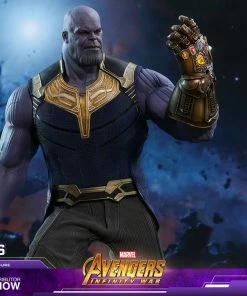 Avengers Earth's Heroes Thanos Sixth Scale Figure By Hot Toys Avengers: Infinity War - Movie Masterpiece Series 32 Avengers Earth's Heroes Thanos Sixth Scale Figure By Hot Toys Avengers: Infinity War - Movie Masterpiece Series