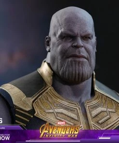 Avengers Earth's Heroes Thanos Sixth Scale Figure By Hot Toys Avengers: Infinity War - Movie Masterpiece Series 37 Avengers Earth's Heroes Thanos Sixth Scale Figure By Hot Toys Avengers: Infinity War - Movie Masterpiece Series