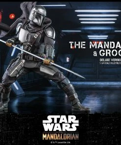 Hot Toys The Mandalorian™ And Grogu™ Sixth Scale Figure Set