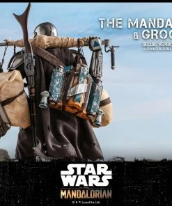 Hot Toys The Mandalorian™ And Grogu™ Sixth Scale Figure Set