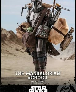 Hot Toys The Mandalorian™ And Grogu™ Sixth Scale Figure Set