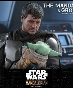 Hot Pop Cultures Store Sixth Scale Collectible Figures The Mandalorian™ And Grogu™ Sixth Scale Figure Set