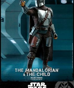 Hot Toys The Mandalorian And The Child (Deluxe) Collectible Set Star Wars