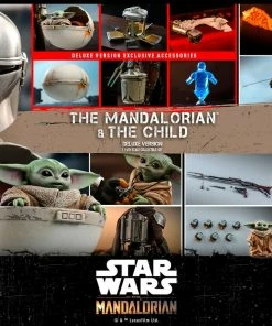 Hot Toys The Mandalorian And The Child (Deluxe) Collectible Set Star Wars