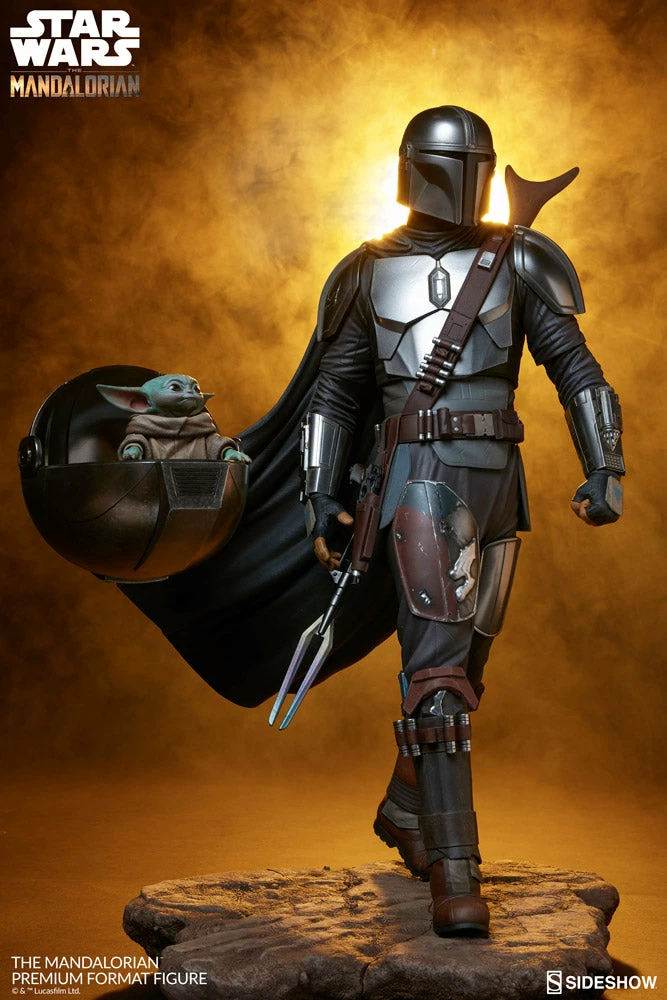 Premium Collection The Mandalorian™ And Grogu™ Premium Format™ Figure By Sideshow Collectibles 2 Premium Collection The Mandalorian™ And Grogu™ Premium Format™ Figure By Sideshow Collectibles