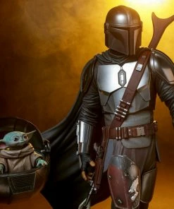 Premium Collection The Mandalorian™ And Grogu™ Premium Format™ Figure By Sideshow Collectibles 9 Premium Collection The Mandalorian™ And Grogu™ Premium Format™ Figure By Sideshow Collectibles