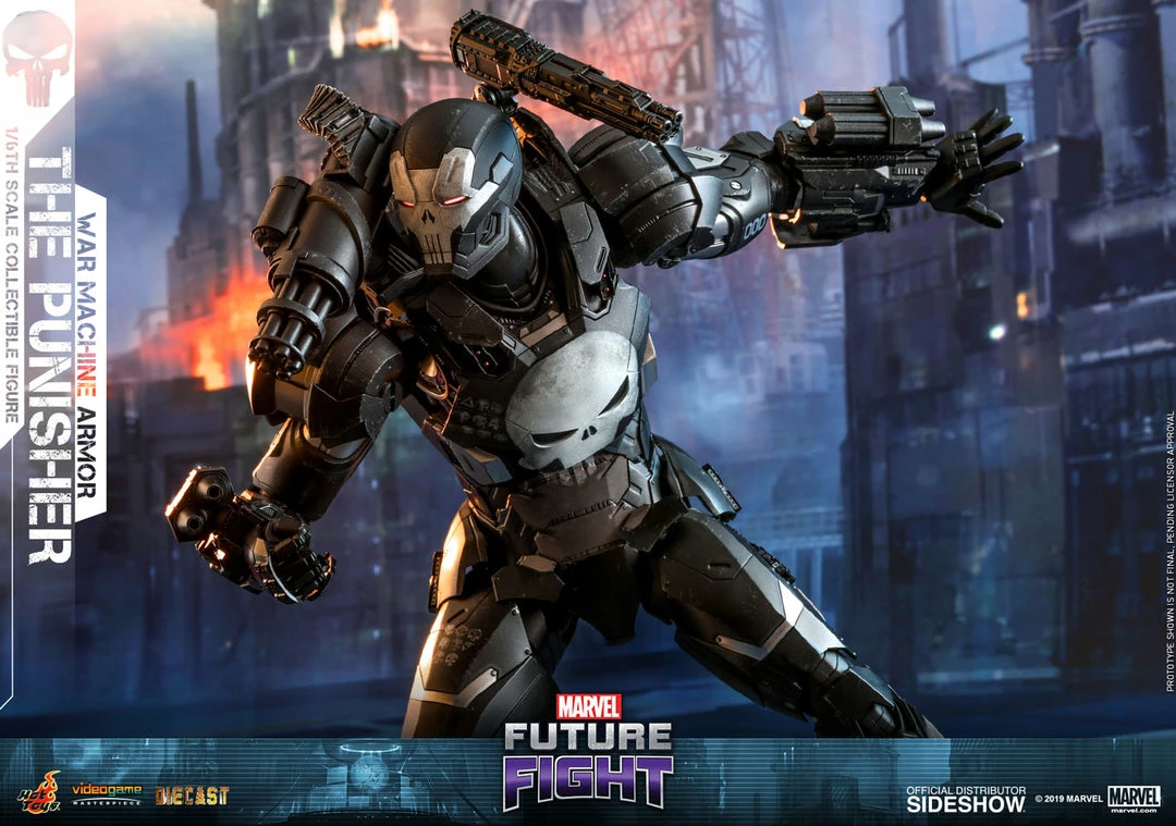 The Punisher War Machine Armor Sixth Scale Figure By Hot Toys Video Game Masterpiece Series - MARVEL Future Fight 6 The Punisher War Machine Armor Sixth Scale Figure By Hot Toys Video Game Masterpiece Series - MARVEL Future Fight