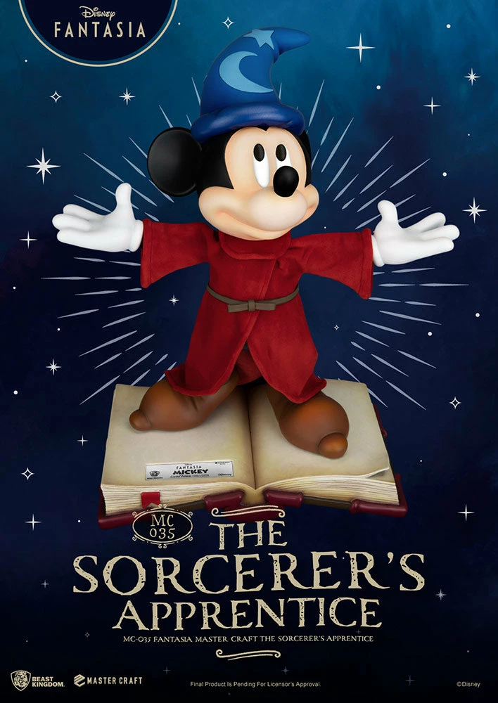 SIDESHOW COLLECTIBLES The Sorcerer’s Apprentice Polystone Statue By Beast Kingdom Master Craft Series - Fantasia 4 SIDESHOW COLLECTIBLES The Sorcerer’s Apprentice Polystone Statue By Beast Kingdom Master Craft Series - Fantasia