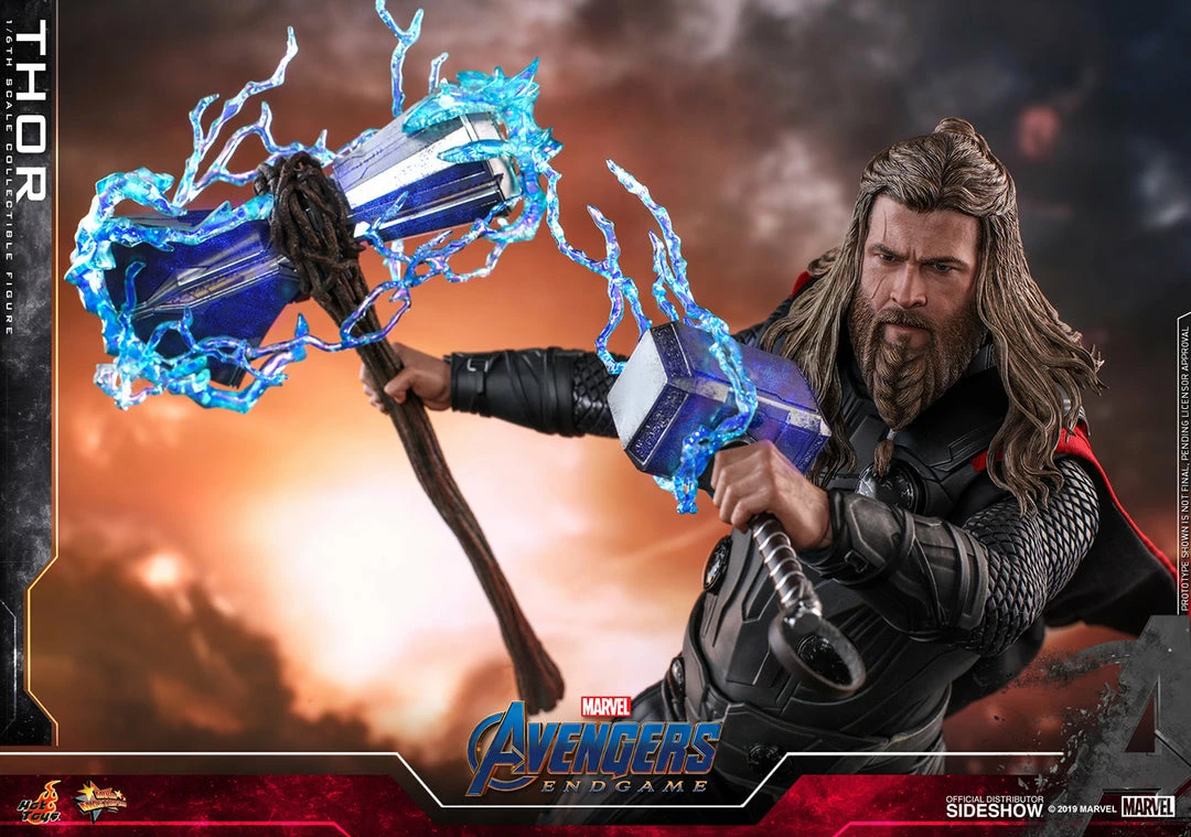 Thor Sixth Scale Figure By Hot Toys Avengers: Endgame - Movie Masterpiece Series 15 Thor Sixth Scale Figure By Hot Toys Avengers: Endgame - Movie Masterpiece Series