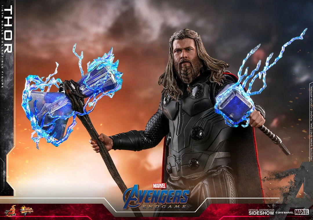 Thor Sixth Scale Figure By Hot Toys Avengers: Endgame - Movie Masterpiece Series 12 Thor Sixth Scale Figure By Hot Toys Avengers: Endgame - Movie Masterpiece Series