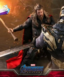 Thor Sixth Scale Figure By Hot Toys Avengers: Endgame - Movie Masterpiece Series 37 Thor Sixth Scale Figure By Hot Toys Avengers: Endgame - Movie Masterpiece Series