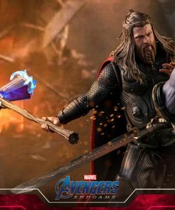Thor Sixth Scale Figure By Hot Toys Avengers: Endgame - Movie Masterpiece Series 26 Thor Sixth Scale Figure By Hot Toys Avengers: Endgame - Movie Masterpiece Series