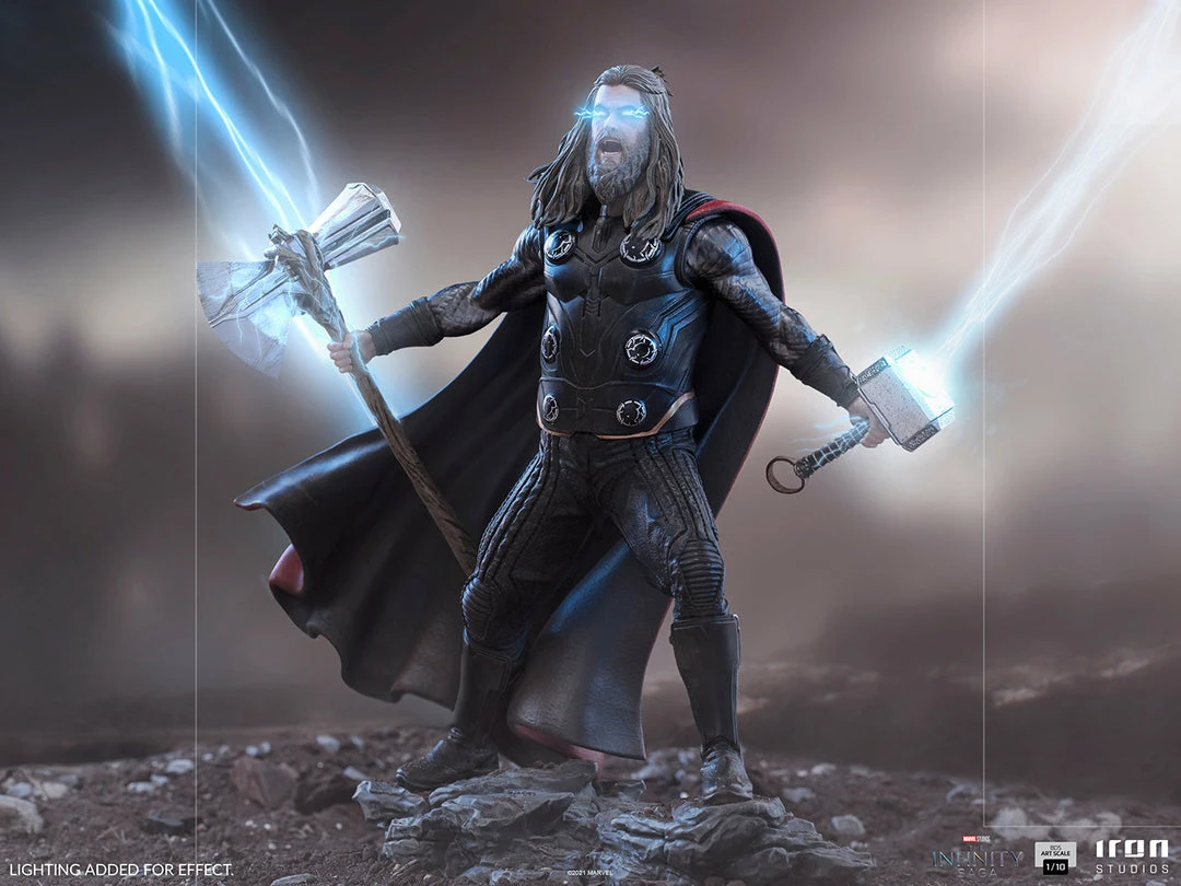 MARVEL COMICS Thor Ultimate 1:10 Scale Statue By Iron Studios Marvel : The Infinity Saga - Art Scale 1:10 Battle Diorama Series 5 MARVEL COMICS Thor Ultimate 1:10 Scale Statue By Iron Studios Marvel : The Infinity Saga - Art Scale 1:10 Battle Diorama Series