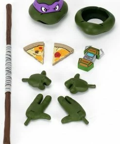 NECA Teenage Mutant Ninja Turtles Cartoon Donatello 1/4 Scale Action Figure