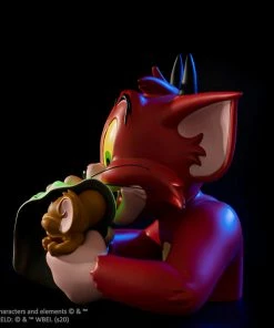 Tom And Jerry (Devil Version) Bust By Soap Studio Glow In The Dark Looney Tunes