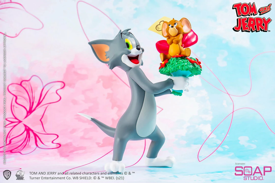 Tom And Jerry – Just For You Statue By Soap Studio 6 Tom And Jerry – Just For You Statue By Soap Studio