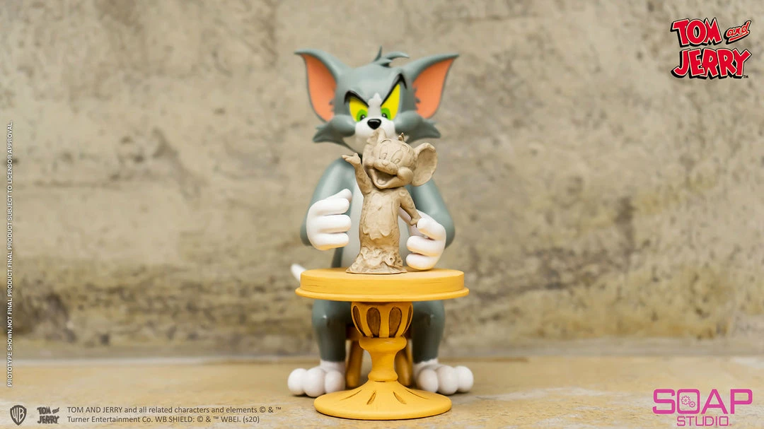 Tom And Jerry - The Sculptor Statue By Soap Studio SIDESHOW COLLECTIBLES 13 Tom And Jerry - The Sculptor Statue By Soap Studio SIDESHOW COLLECTIBLES