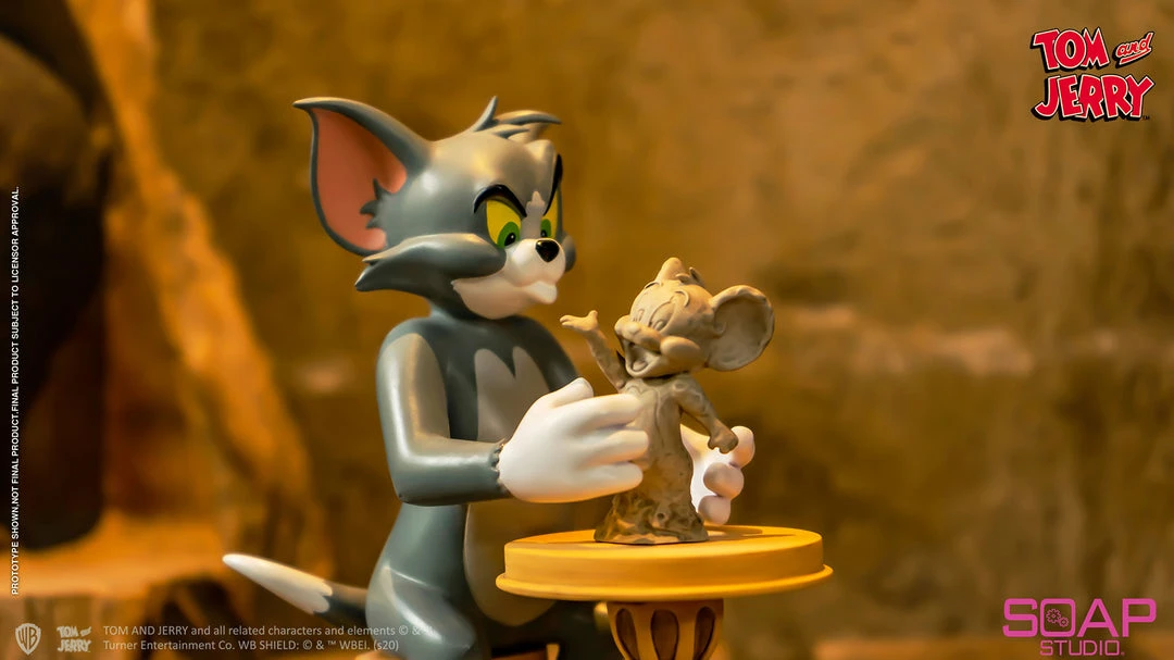 Tom And Jerry - The Sculptor Statue By Soap Studio SIDESHOW COLLECTIBLES 1 Tom And Jerry - The Sculptor Statue By Soap Studio SIDESHOW COLLECTIBLES