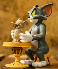Tom And Jerry - The Sculptor Statue By Soap Studio SIDESHOW COLLECTIBLES 21 Tom And Jerry - The Sculptor Statue By Soap Studio SIDESHOW COLLECTIBLES