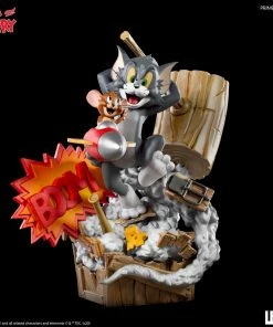 Tom & Jerry Statue By Iron Studios Prime Scale 1:3 21 Tom & Jerry Statue By Iron Studios Prime Scale 1:3