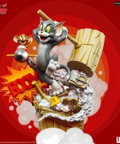 Tom & Jerry Statue By Iron Studios Prime Scale 1:3 17 Tom & Jerry Statue By Iron Studios Prime Scale 1:3