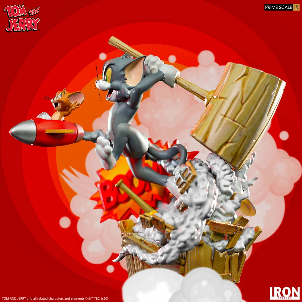 Tom & Jerry Statue By Iron Studios Prime Scale 1:3 9 Tom & Jerry Statue By Iron Studios Prime Scale 1:3