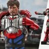 Tony Stark (Mark V Suit Up Version) Deluxe Sixth Scale Figure By Hot Toys Movie Masterpiece Series – Iron Man 2