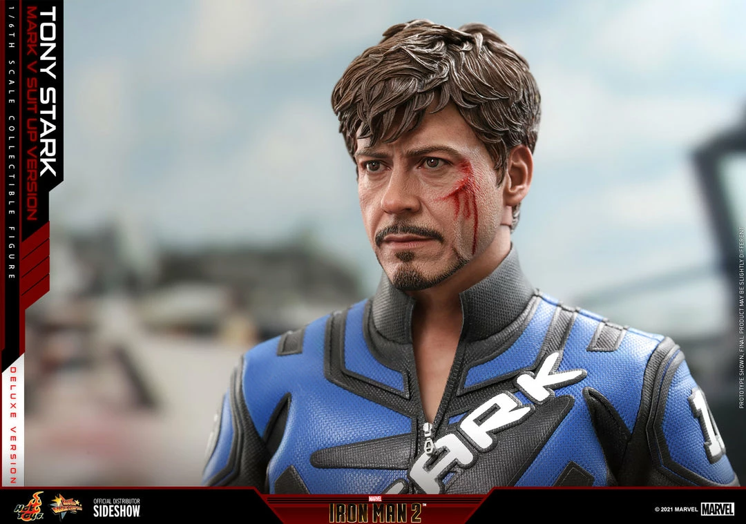 Tony Stark (Mark V Suit Up Version) Deluxe Sixth Scale Figure By Hot Toys Movie Masterpiece Series – Iron Man 2 14 Tony Stark (Mark V Suit Up Version) Deluxe Sixth Scale Figure By Hot Toys Movie Masterpiece Series – Iron Man 2