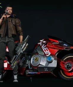 V Male And Female With Yaiba Kusanagi Sixth Scale Figure Set By PureArts Ultimate Bundle Cyberpunk 2077 Sixth Scale Collectible Figures