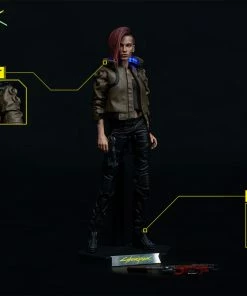V Male And Female With Yaiba Kusanagi Sixth Scale Figure Set By PureArts Ultimate Bundle Cyberpunk 2077 Sixth Scale Collectible Figures