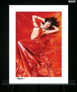 Vampirella: Roses For The Dead Fine Art Print By Renowned Comic Book Artist Mike Mayhew. Art Print By Sideshow Collectibles Art Work Murals & Prints